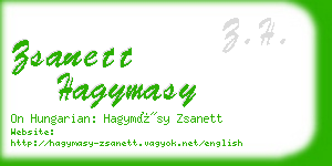 zsanett hagymasy business card